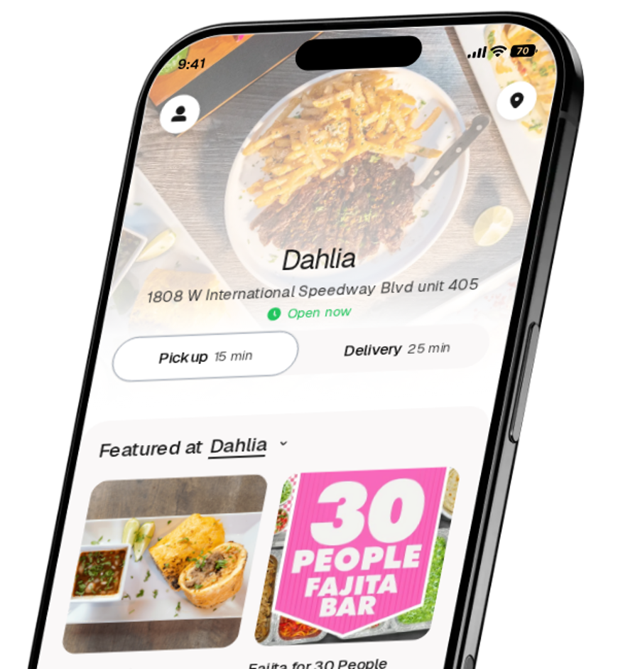 Dahlia app preview
