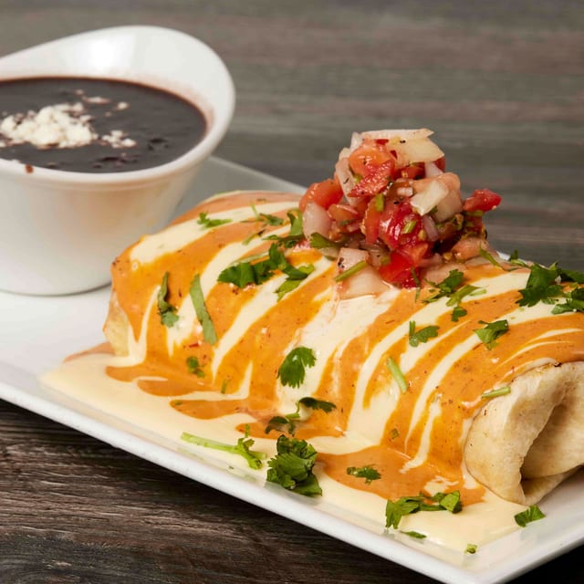 Shrimp Burrito.
