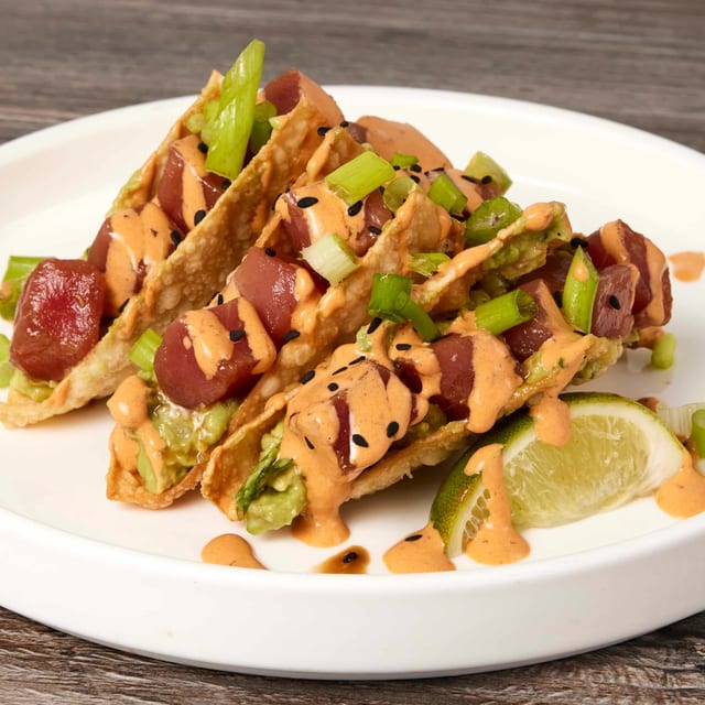 Crispy Tuna Tacos.