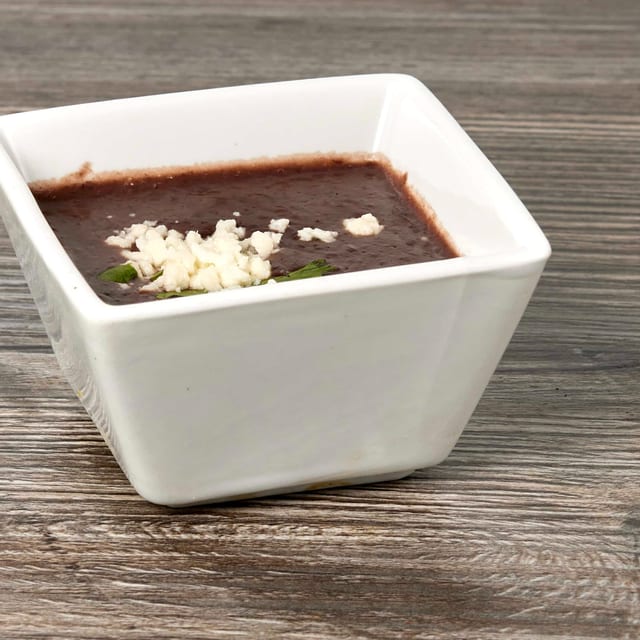 Black Bean Puree.
