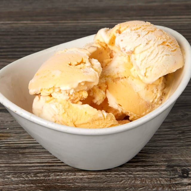Toasted Coconut-Pineapple Ice Cream.