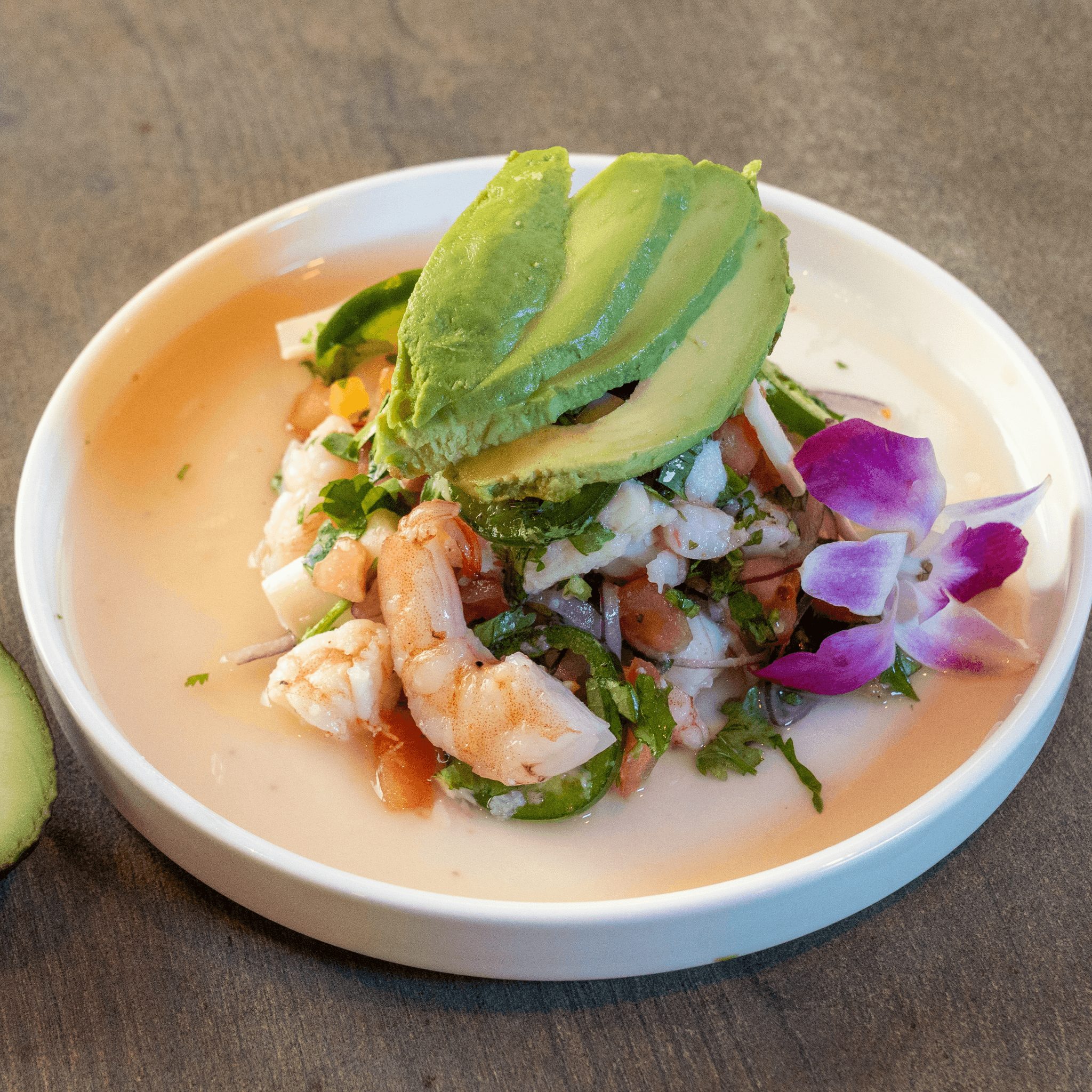 Ceviche.