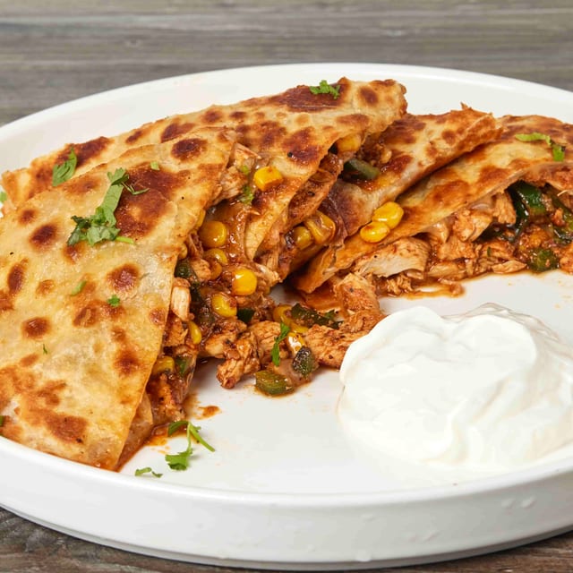 Mercado Chicken Quesadilla.