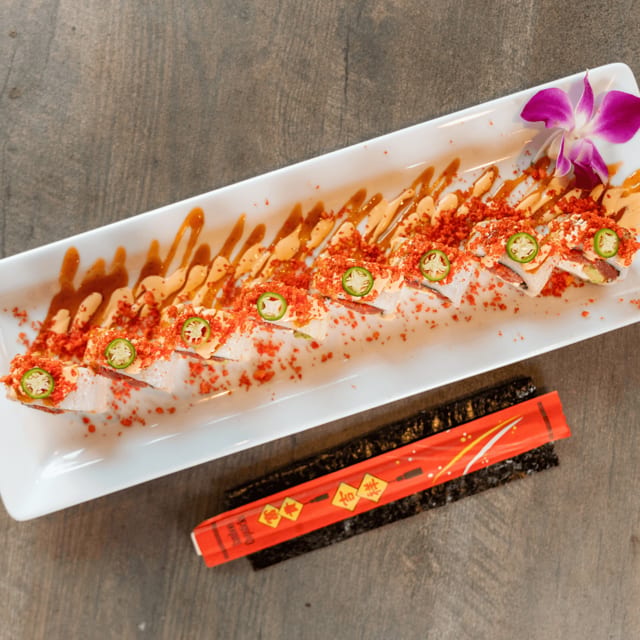 Fuego Sushi Roll.