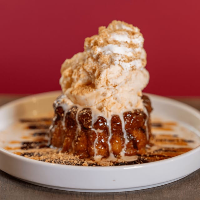 Dulce De Leche Molten Cake.